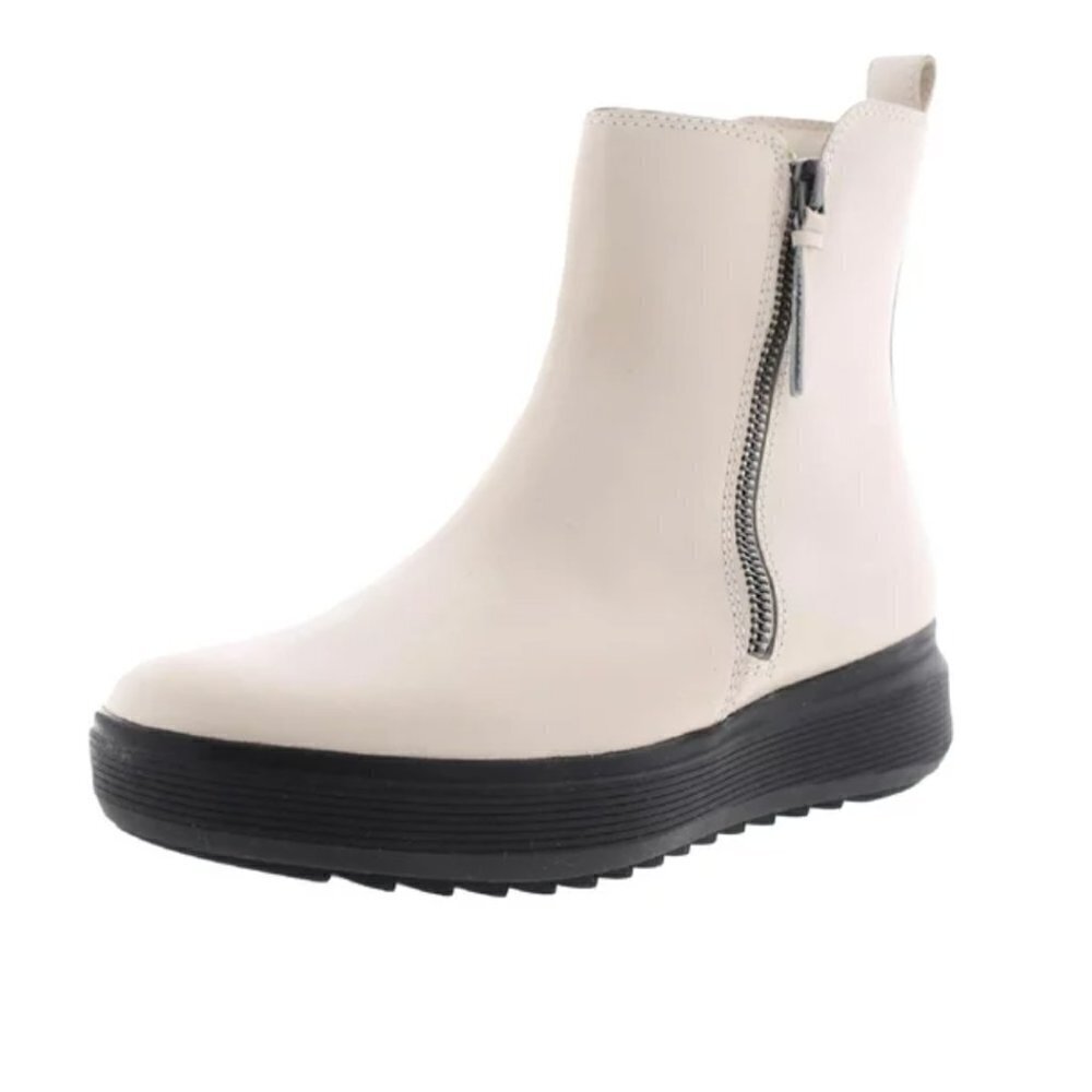 Naturalizer Womens Talise Leather Wedge Ankle Boots